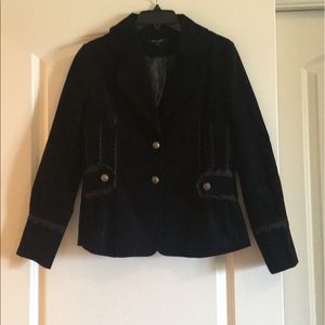 Black Velvet Coat